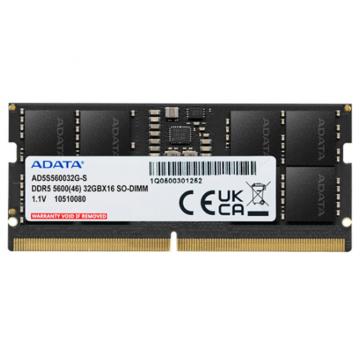 Memorie RAM AData AD5S560032G-S, 32GB, DDR5, 5600MHz, CL46 de la Etoc Online