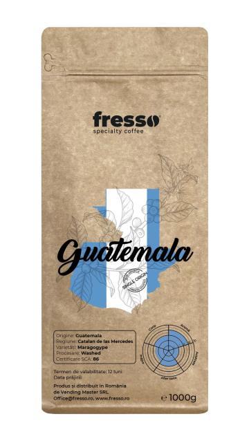 Cafea de origine Fresso Guatemala Catalan de las Mercedes de la Vending Master Srl