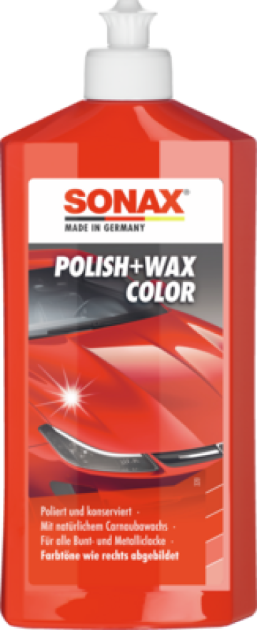 Polish & ceara Sonax Nanopro rosu 500ml de la Auto Care Store Srl