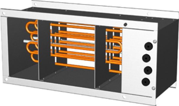 Baterie electrica de incalzire RVE 500-250 (bxh) - 22kw de la Ventdepot Srl