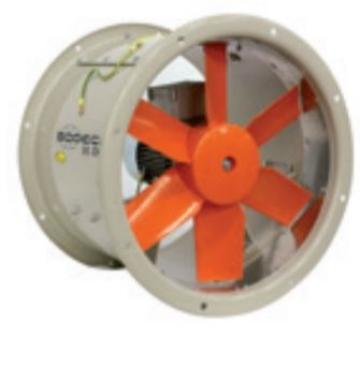 Ventilator Long-cased Axial HCT-63-6T-0.75 / ATEX / EXII2G de la Ventdepot Srl