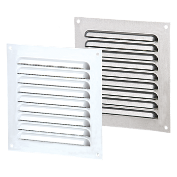 Grile de ventilatie Metal flat grille MVMP 100 s A de la Ventdepot Srl