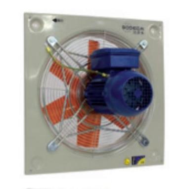 Ventilator Wall Axial Fan HC-63-4T/H / Atex / EXII2G Ex d de la Ventdepot Srl