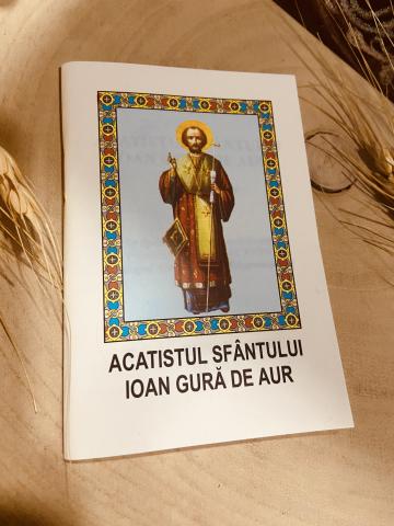 Carte, Acatistul Sfantului Ioan Gura de Aur de la Candela Criscom Srl.
