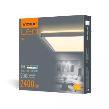 Plafoniera LED Videx-LED-Ceiling-DL3S-24W-White-4K de la Casa Cu Bec Srl