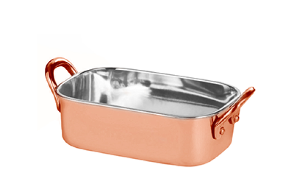 Roaster Culinaro, 12,5x8,5x3,7cm, 350ml, inox cu strat cupru
