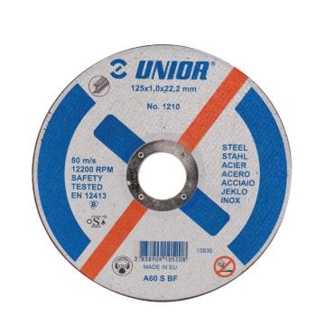 Disc abraziv pentru debitare otel, dim 115 x 1.0 mm de la Unior Tepid Srl