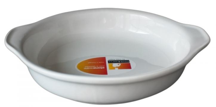 Platou rotund ceramica Vista Alegre 19,5x17,5xh3,5cm