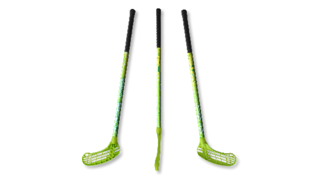 Racheta de floorball dreapta 80/91 Force One green - Acito