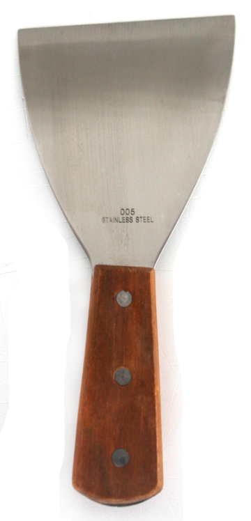 Spatula cu maner de lemn 005