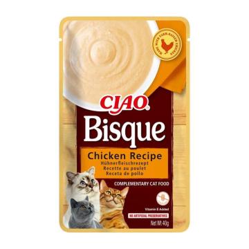 Plic hrana umeda pisici Bisque Reteta de Pui 40g - Churu de la Club4Paws Srl