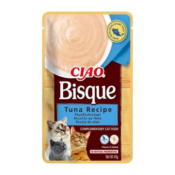 Plic hrana caini Bisque Reteta de Ton 40g - Churu