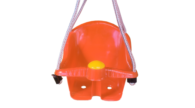 Leagan pentru copii cu sifon orange Metalcar