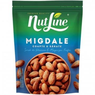 Migdale coapte si sarate Nutline 150g