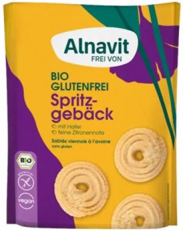 Biscuiti cu ovaz fara gluten, bio, 125g Alnavit de la Supermarket Pentru Tine Srl