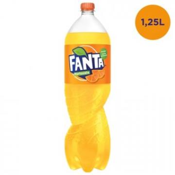 Bautura carbogazoasa Fanta Portocale 1.25l SGR de la Supermarket Pentru Tine Srl