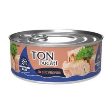 Conserva Navodul Plin Ton bucati in suc propriu 160g de la Supermarket Pentru Tine Srl