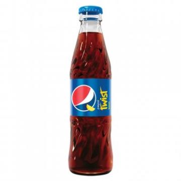 Bautura carbogazoasa Pepsi Twist Sticla 250ml SGR