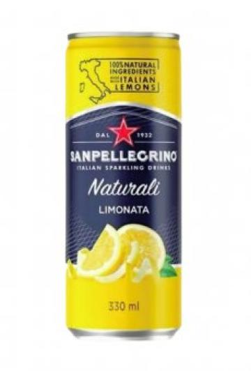 Bautura carbogazoasa Sanpellegrino Limonata 330ml