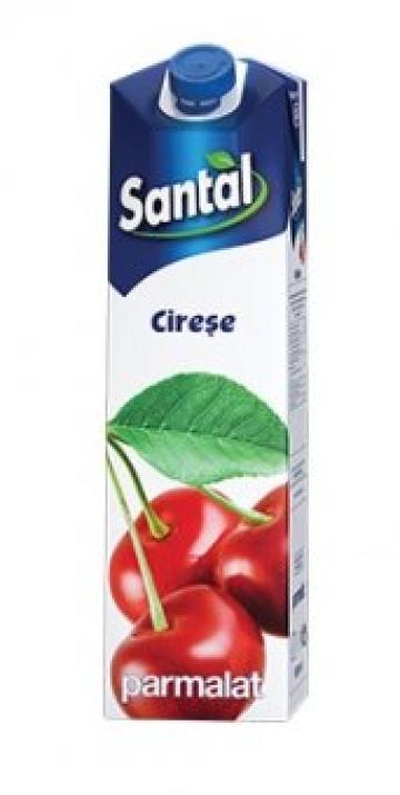 Suc de cirese Santal 15% 1 litru de la Supermarket Pentru Tine Srl