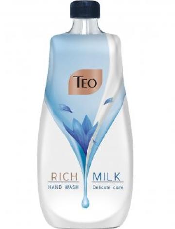 Sapun lichid Teo 800ml, Rich Milk, Delicate Care