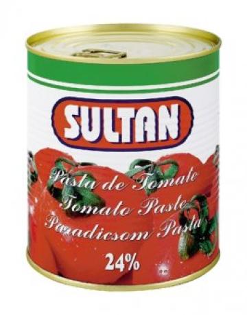 Pasta de tomate Sultan 24% 800g