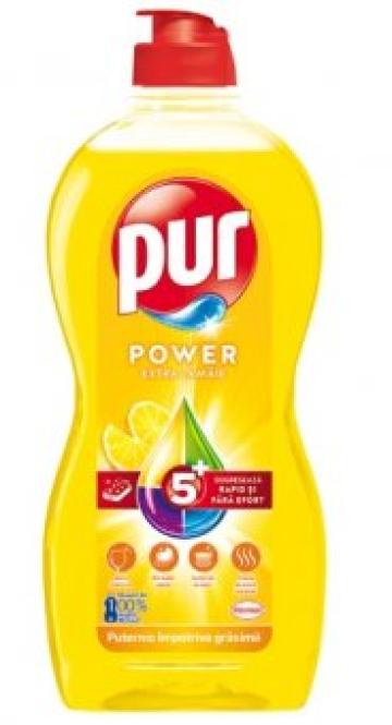 Detergent de vase Pur Power Extra lamaie 450ml