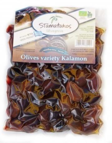 Masline Kalamata vidate bio 250g Stamatakos