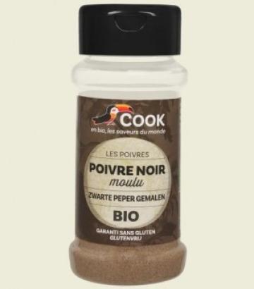 Piper negru macinat bio 45g Cook