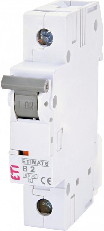 Siguranta automata ETIMAT 6 1p B2 ETI de la Evia Store Consulting Srl