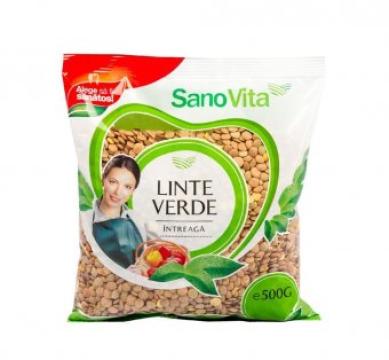 Linte verde integrala SanoVita 500g