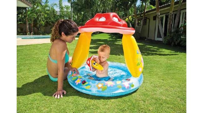 Piscina pentru copii in forma de ciuperca Intex 57114