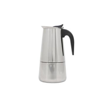 Espressor cafea din inox pentru aragaz cu capacitate 4 cesti