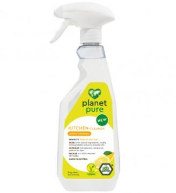 Detergent bio pentru bucatarie - lamaie - 500ml, Planet Pure