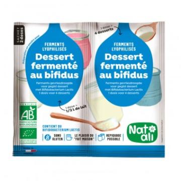 Ferment pentru deserturi cu bifidus, bio, 2x 6g, Nat-ali de la Supermarket Pentru Tine Srl