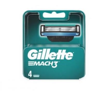 Aparat de ras Gillette Mach3 rezerve 4bucati/set