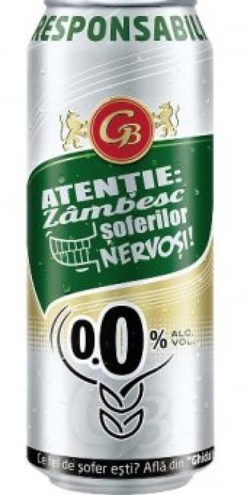 Bere Golden Brau fara alcool doza 0.5l, Alc. 0.0% SGR de la Supermarket Pentru Tine Srl