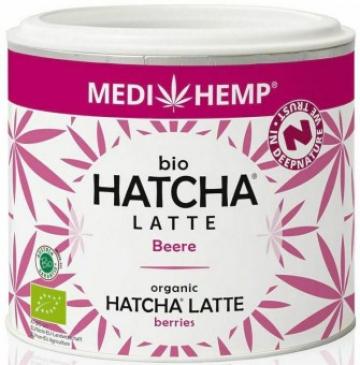 Bautura Hatcha latte cu fructe, bio, 45g Medihemp de la Supermarket Pentru Tine Srl