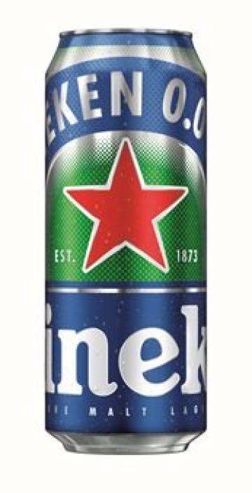 Bere fara alcool doza Heineken 0.5l, Alc. 0.0%, SGR de la Supermarket Pentru Tine Srl