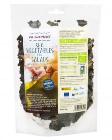 Mix de alge marine pentru salata eco 50g Algamar de la Supermarket Pentru Tine Srl