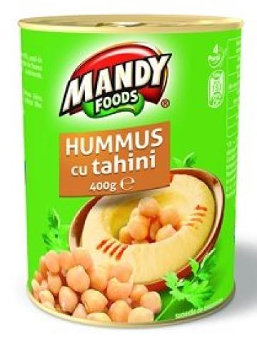 Conserva Mandy Hummus cu tahini 450g de la Supermarket Pentru Tine Srl