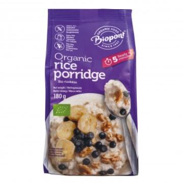 Porridge din orez, fara gluten, bio 180g Biopont de la Supermarket Pentru Tine Srl