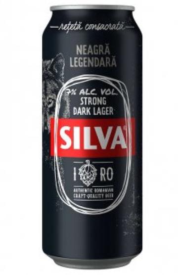 Bere neagra Silva Strong Dark 0.5l, Alc. 7% de la Supermarket Pentru Tine Srl