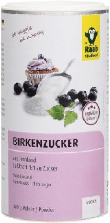 Zahar din mesteacan finlandez - xylitol - premium 300g Raab