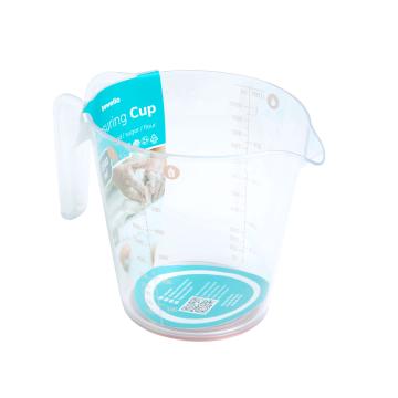 Pahar de masura - 1L - plastic - culoare piersica