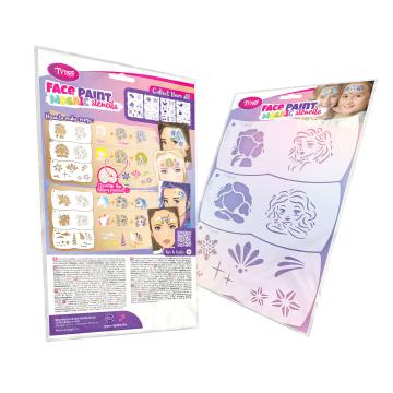 Sablon Mozaic Face Painter - regina ghetii - 3 bucati