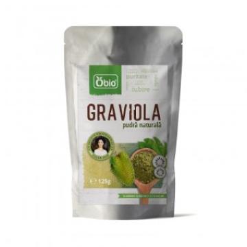 Graviola pulbere raw 125g Obio