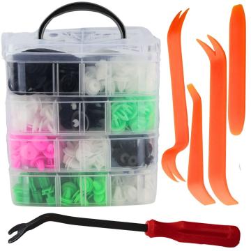 Set 470 buc cleme din plastic + 5 unelte de la Select Auto Srl