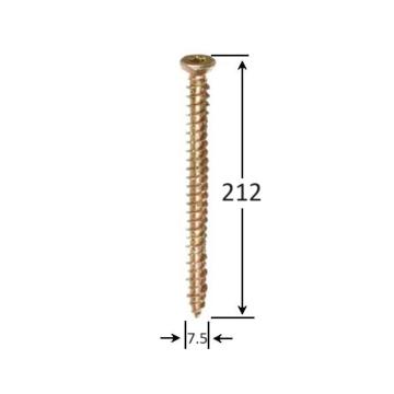 Surub montaj ferestre 7.5x212 tx30 - 100buc/cutie de la Marisim Total Instal Srl