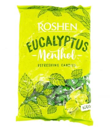 Dropsuri cu menta si eucalipt Roshen 1 kg